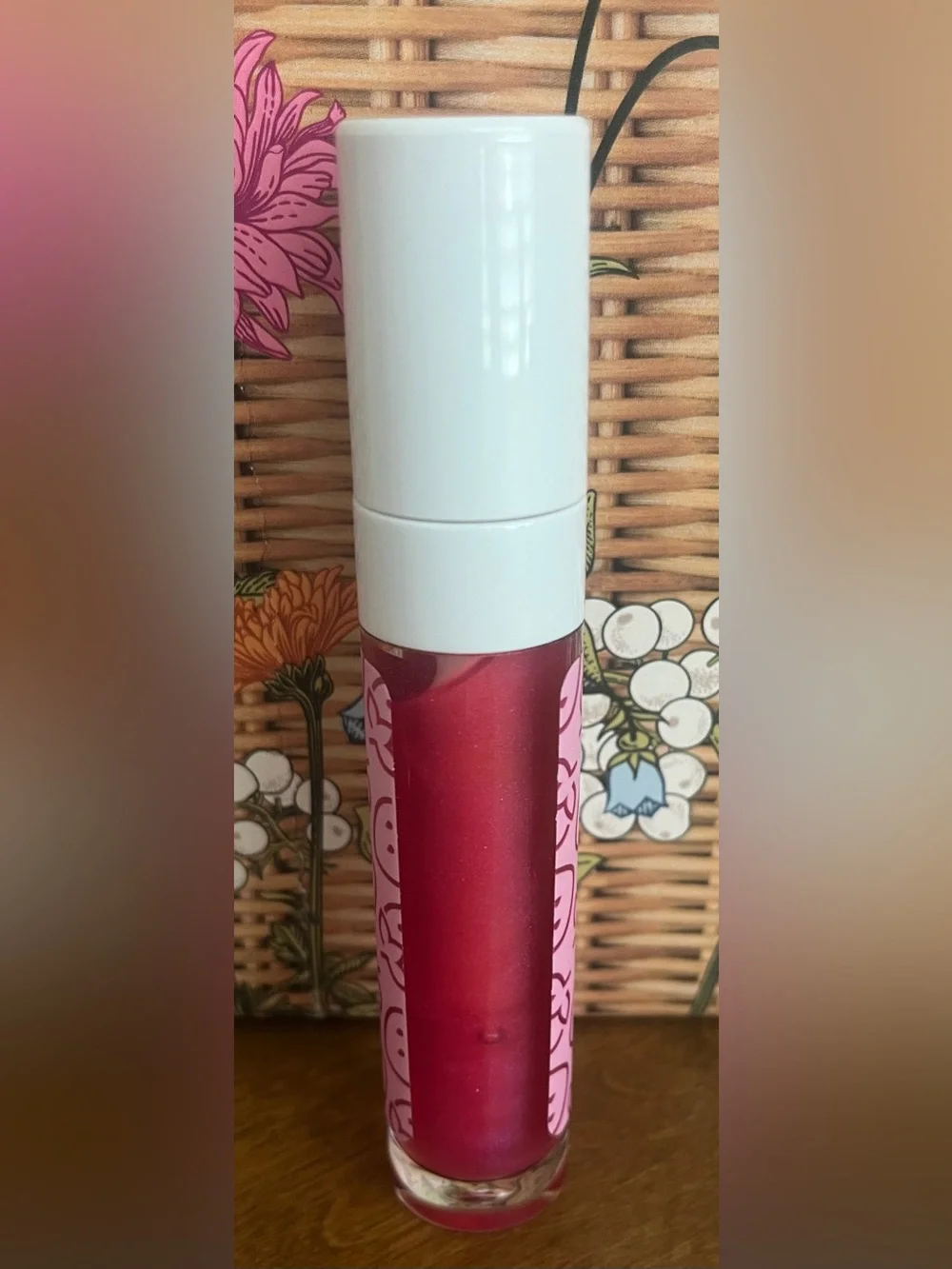 Aminnah Sugared Strawberry Lip Gloss — Hard To Find NEW